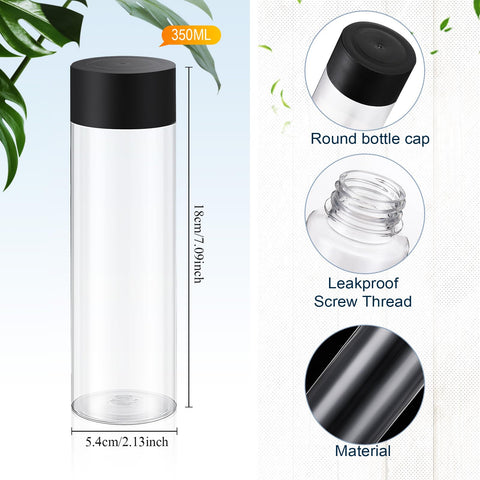 Tanlade 12oz leakproof cap bottle for on-the-go drinks.