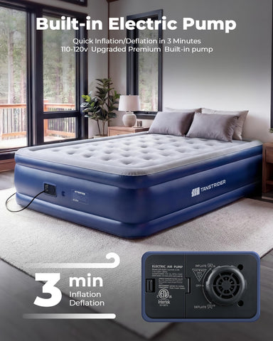 Tanstrider non-slip bottom helps keep the mattress in place during use
