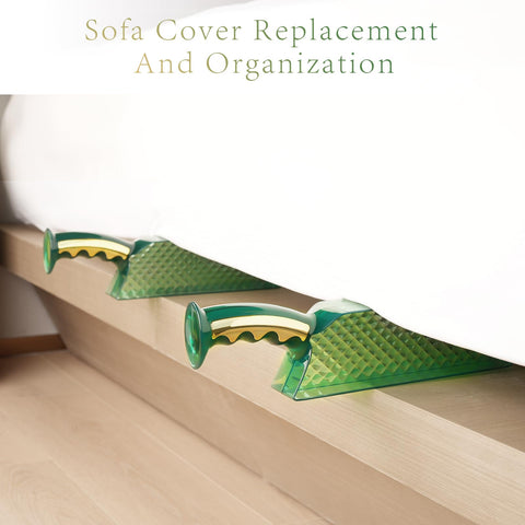 Tantea bed-maker tool with a large handle for comfortable grip