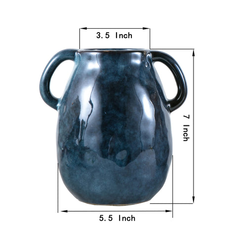 Tanvecle vase holds fresh, dried, or artificial flowers for year-round décor.