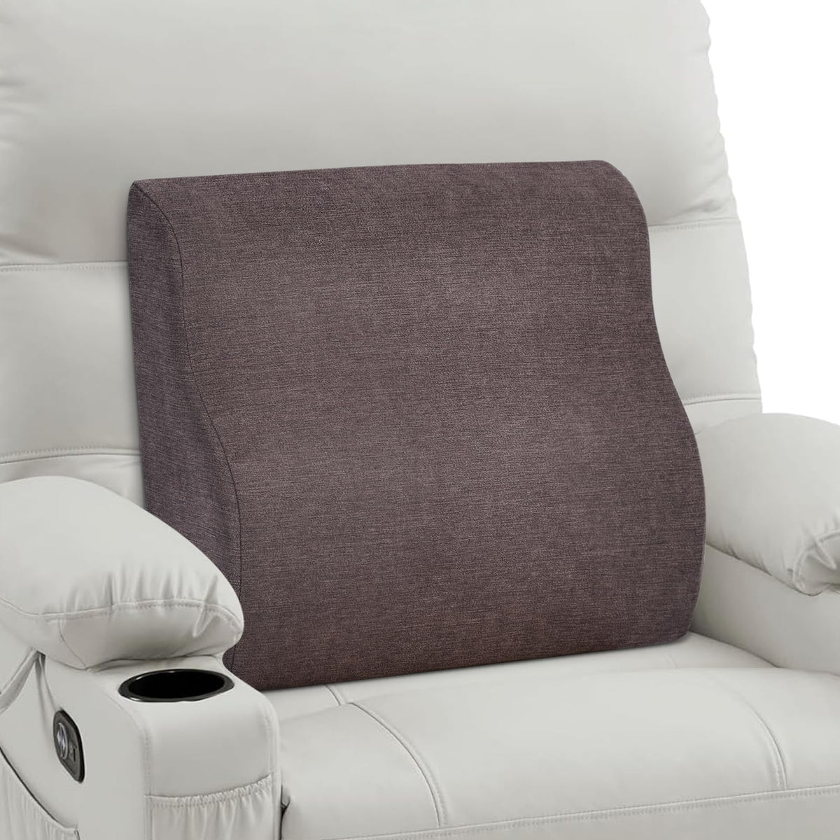 TANYOO back support pillow for recliner with dual-layer cushioning enhances comfort