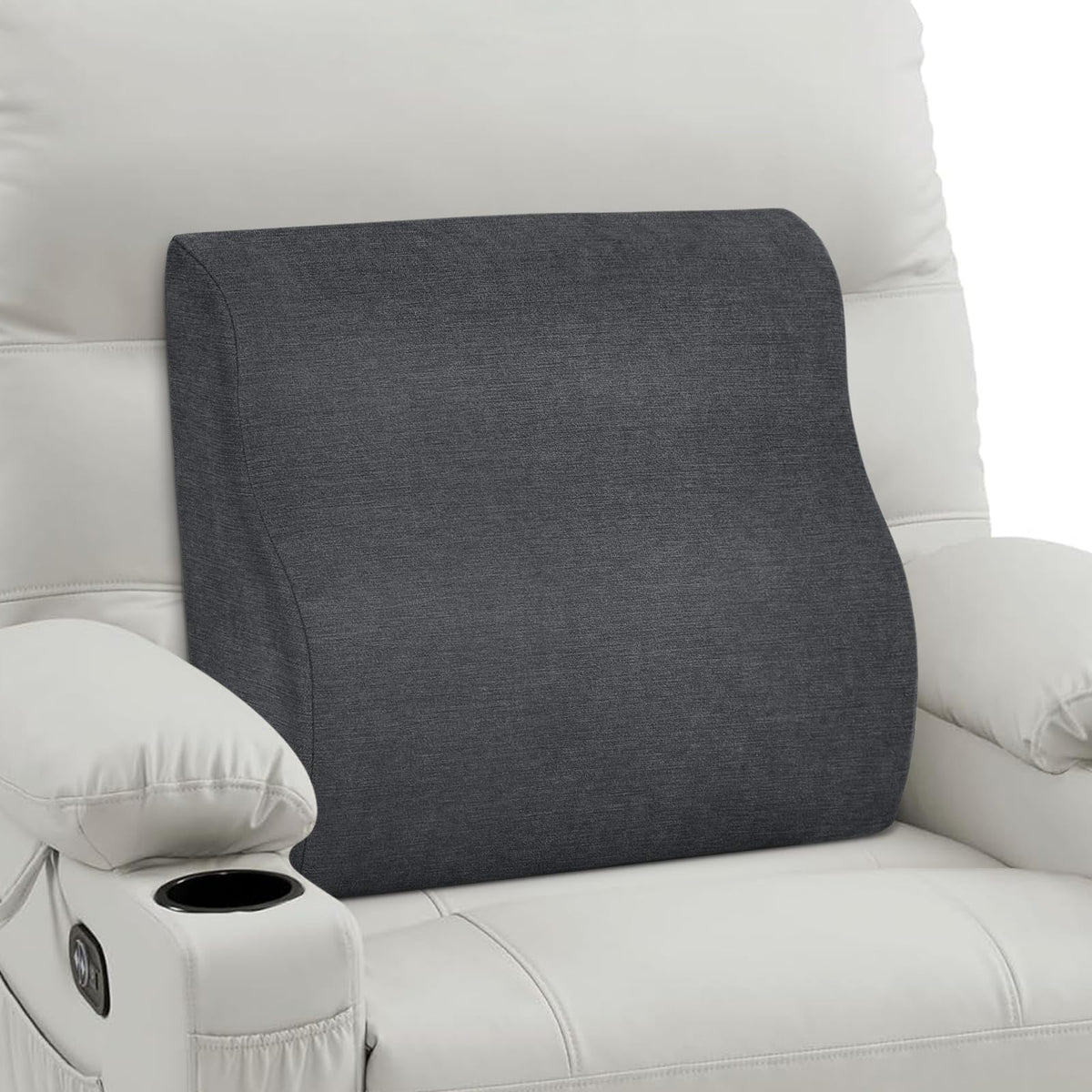 TANYOO back support pillow for recliner with dual-layer design for extra comfort
