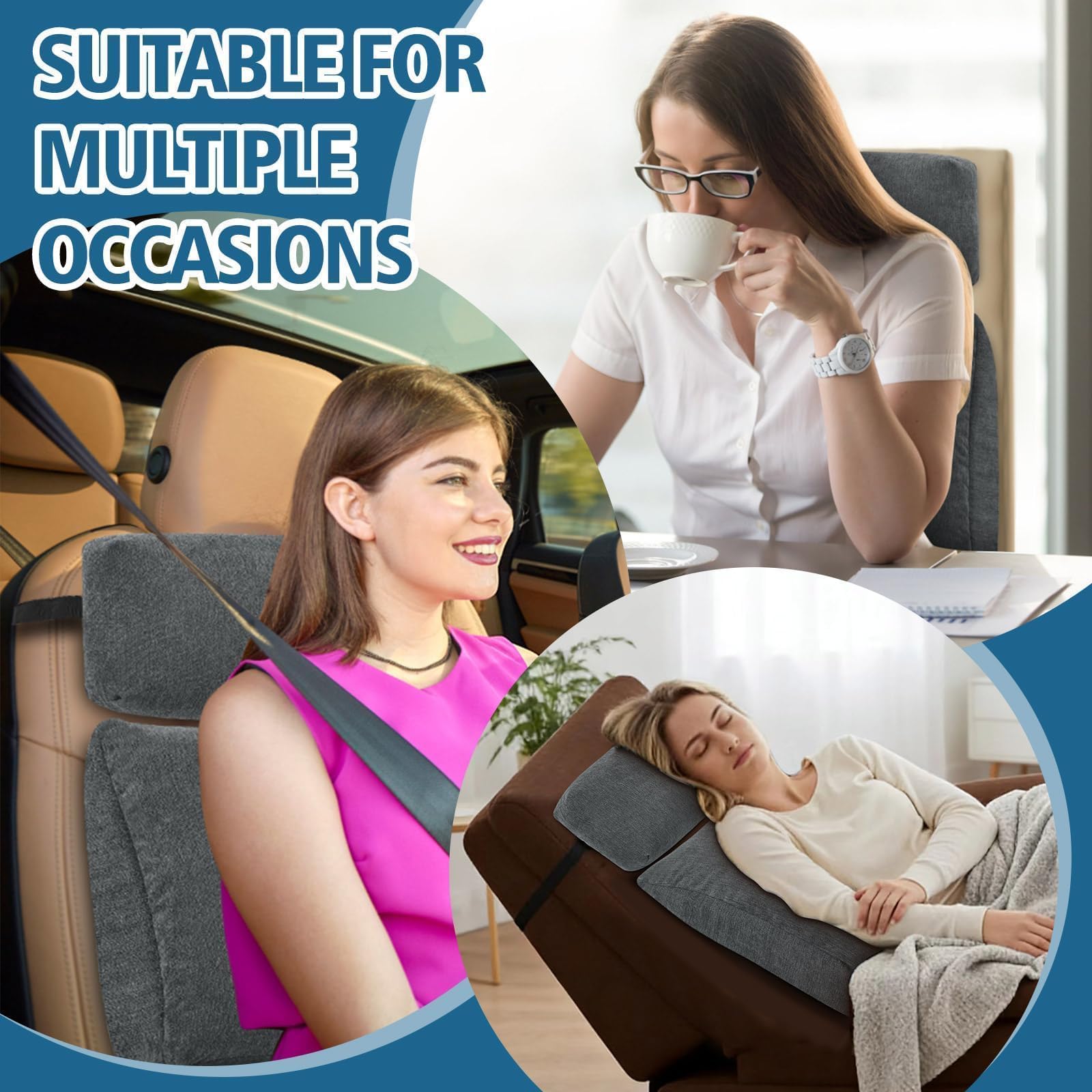 TANYOO dual-layer memory foam core balances softness with stable support.
