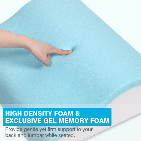 TANYOO high-density bottom layer offers stable lumbar support for extended use