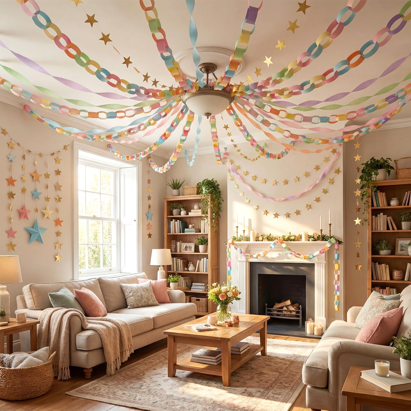 TaoBary double-sided tape helps secure DIY decor quickly.