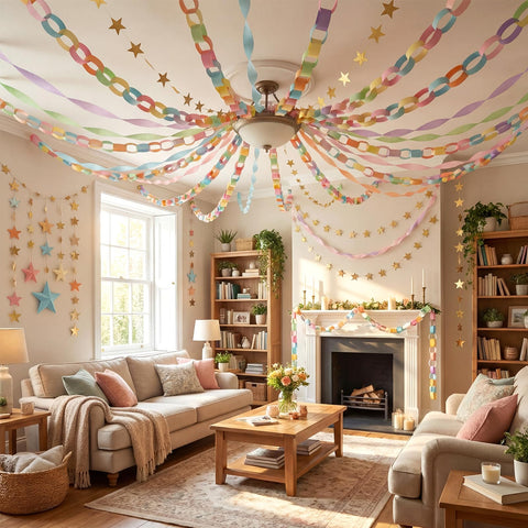 TaoBary double-sided tape helps secure DIY decor quickly.