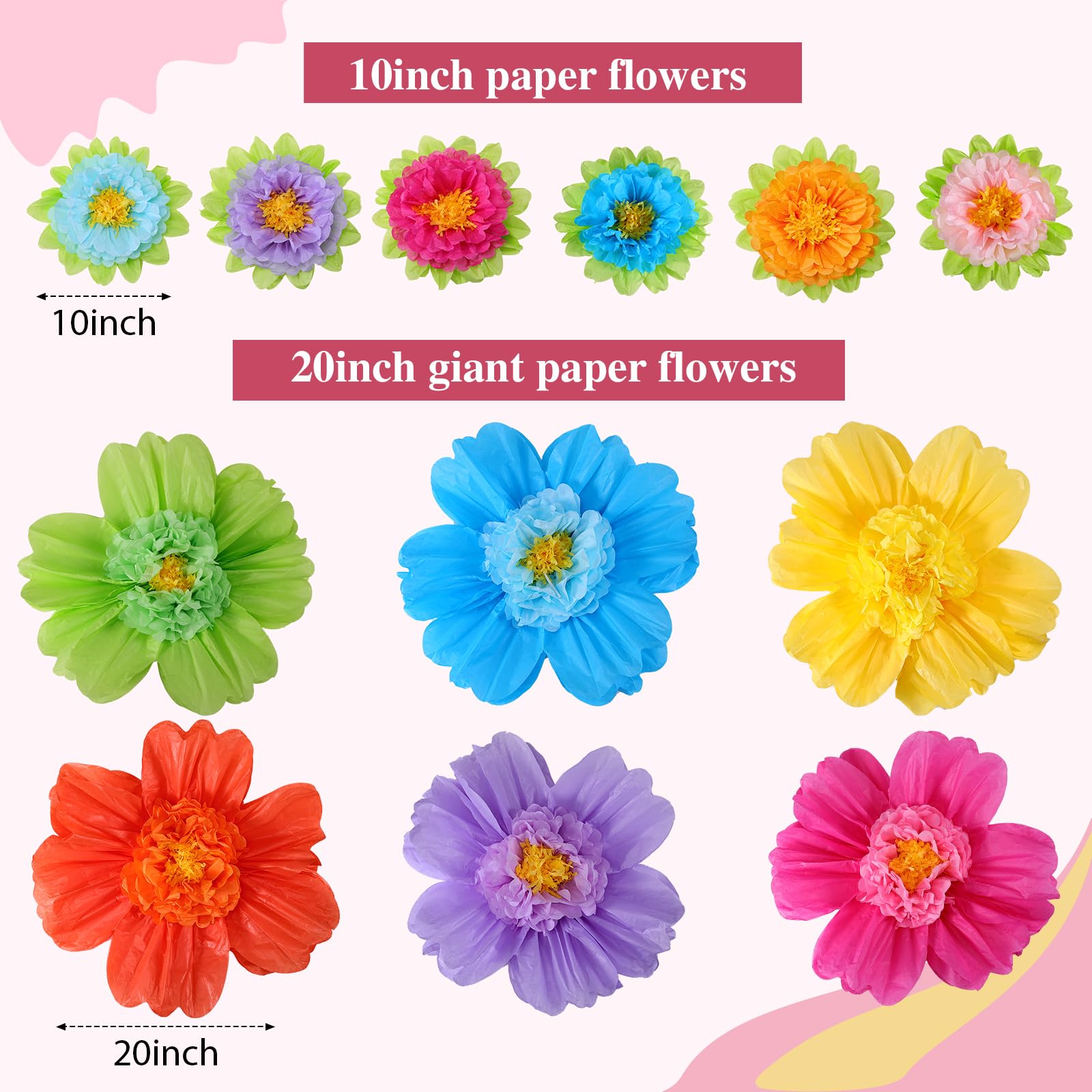 TaoBary mini 10-inch flowers brighten tables as cheerful centerpieces