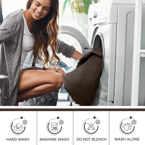 TAOCOCO easy-care washable recliner cover simplifies cleaning after daily use.