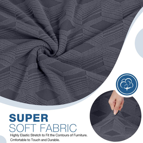 TAOCOCO recliner cover anti-slip buckles prevent shifting.