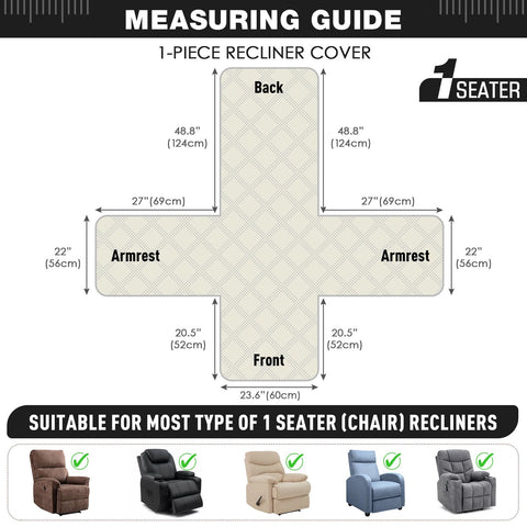 TAOCOCO slip-resistant design with elastic straps and buckles securing the cover.