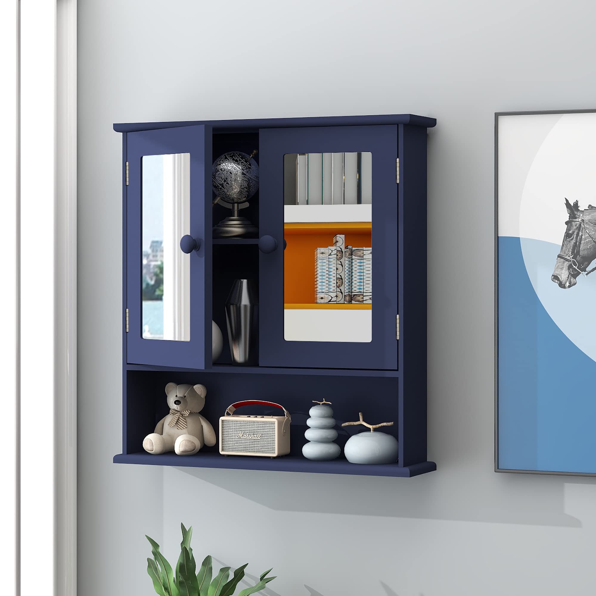 TaoHFE cabinet on wall shows compact footprint and space-saving design.
