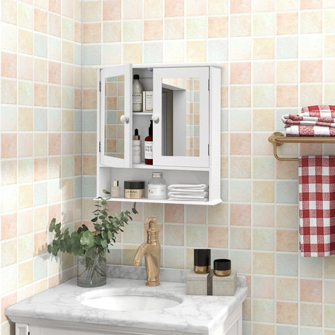 TaoHFE interior with three open shelves for toiletries and medicines