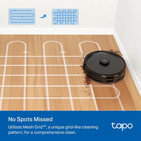 3-floor mapping capability of the Tapo RV30 Max Plus for multi-level homes.