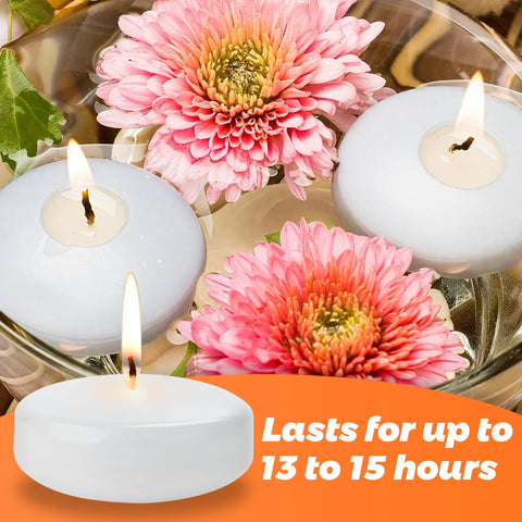 Tappovaly white candles with gold edges create refined wedding decor