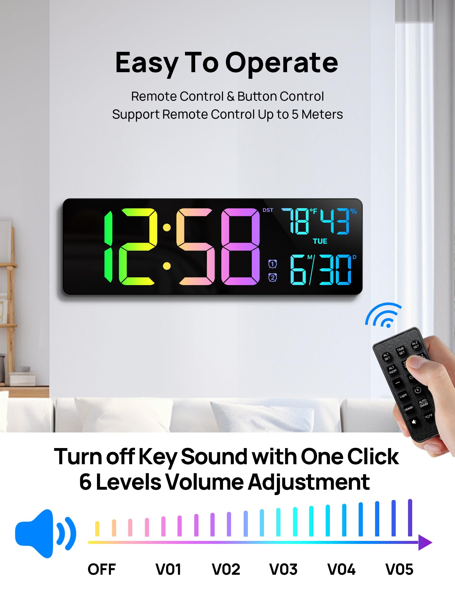 Tarinks wall mount ready design saves desk space