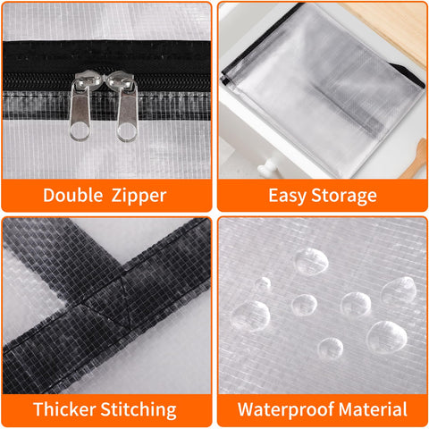 TasticTotes see-inside design helps locate items at a glance