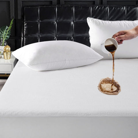 TASTELIFE king-size protector fitted cover with snug edge-to-edge protection