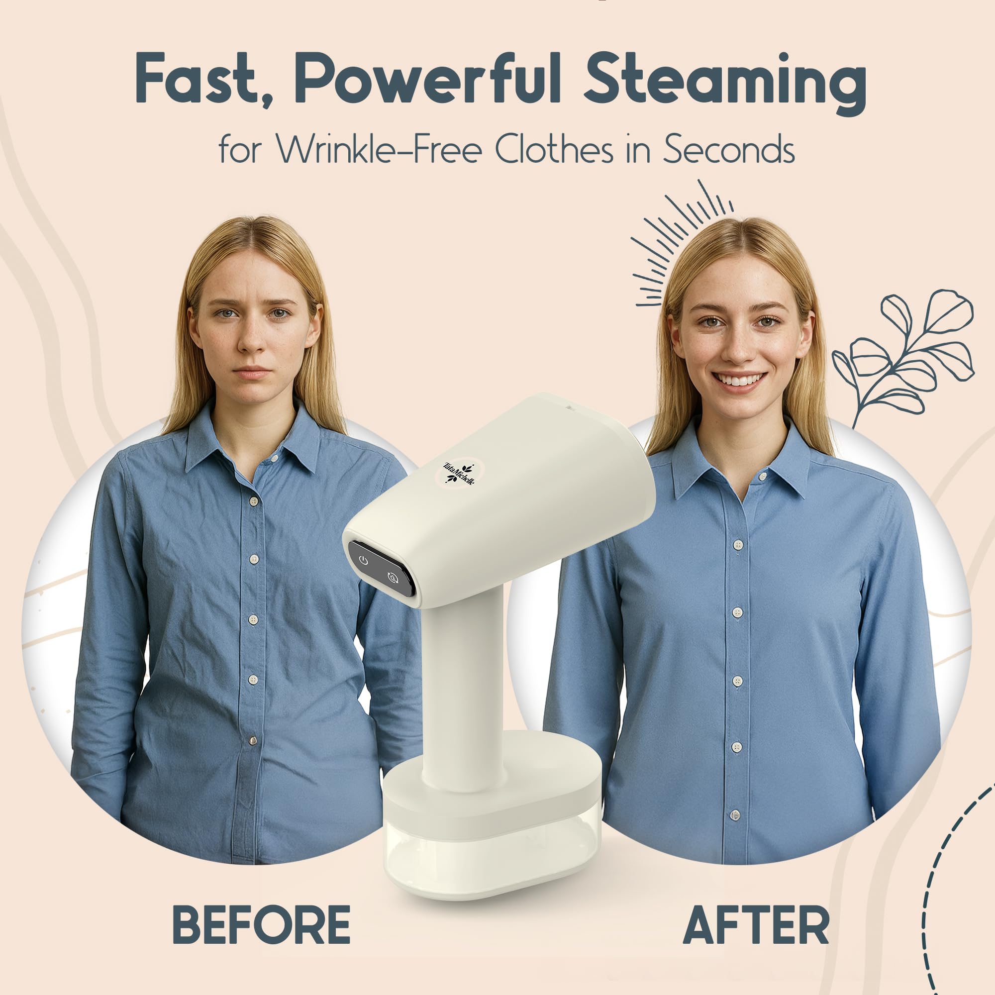 Tata Michelle steamer auto shut-off and self-cleaning cycle