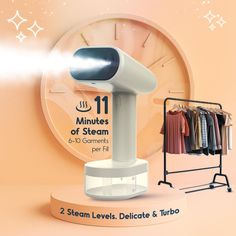 Tata Michelle steamer travel bag setup for organized packing