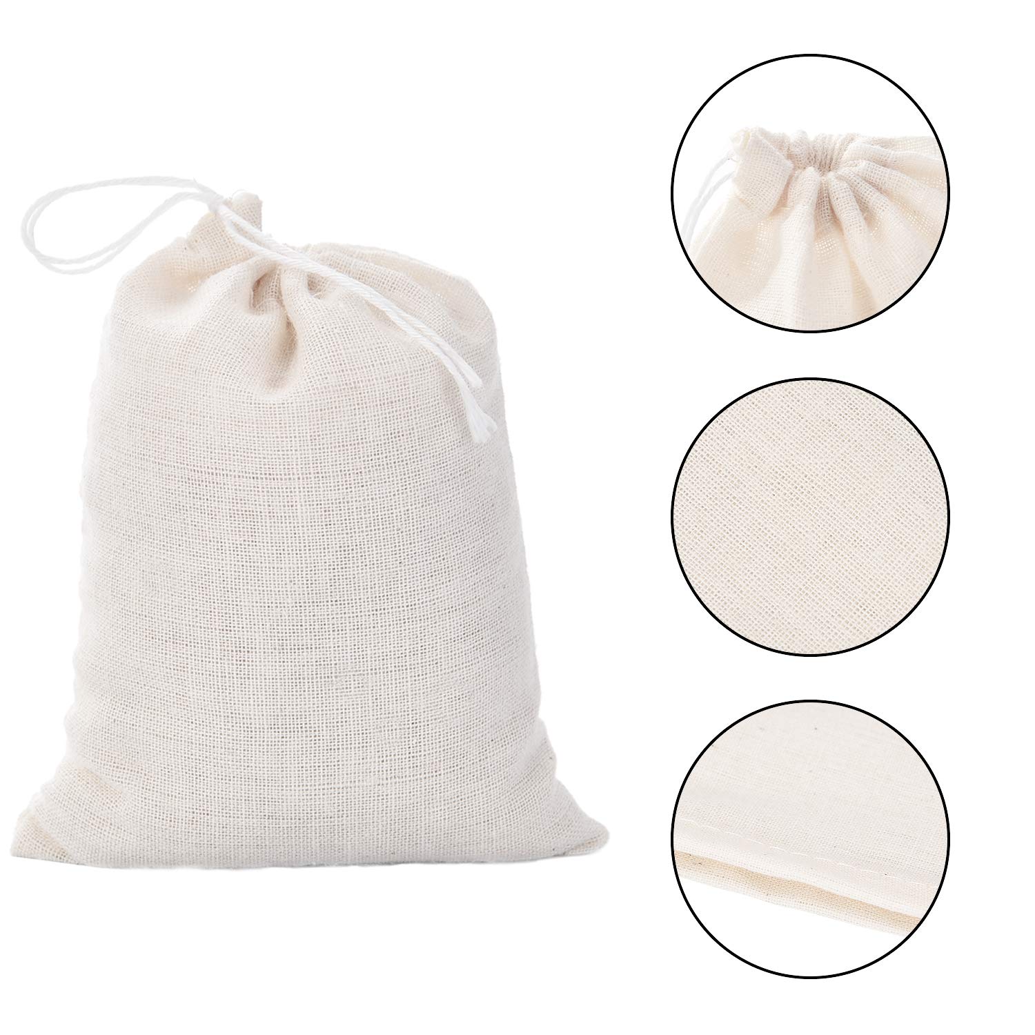Tatuo canvas linen pouch suitable for tea and jewelry storage