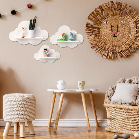 Tatuo cloud shelves display ideas for bathroom and daily essentials