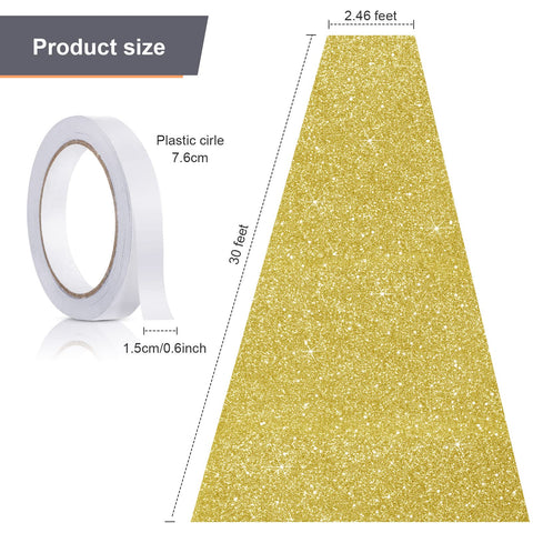 Tatuo glitter rug used in wedding and event decoration for elegant entrances.