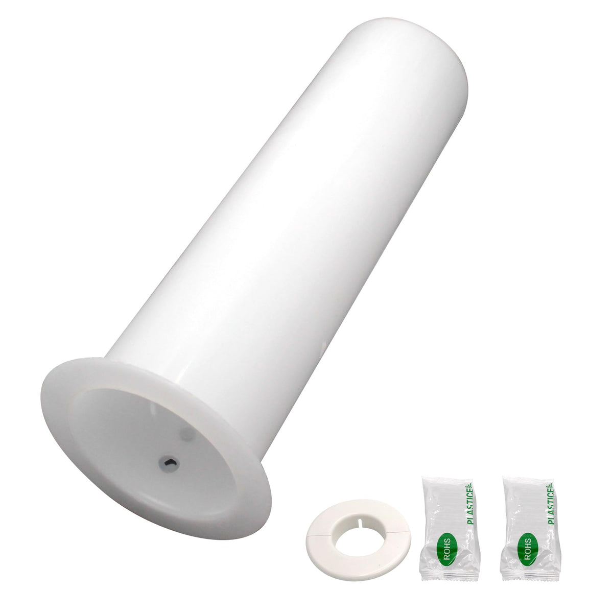 TAUROX mini split cover wall sleeve on outdoor unit concealing pipes