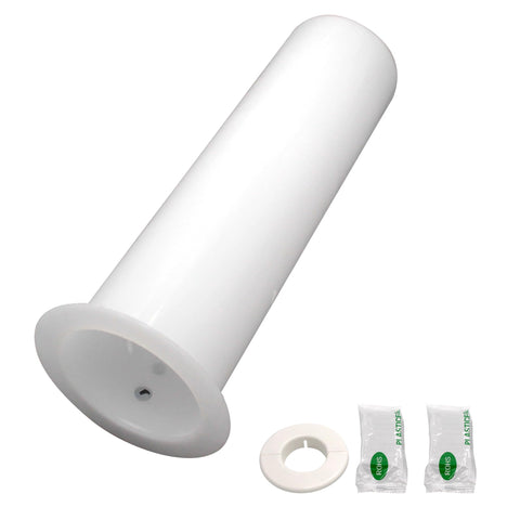 TAUROX mini split cover wall sleeve on outdoor unit concealing pipes