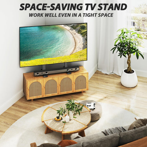 TAVR Furniture supports 24-83 inch TVs for versatile room placement.