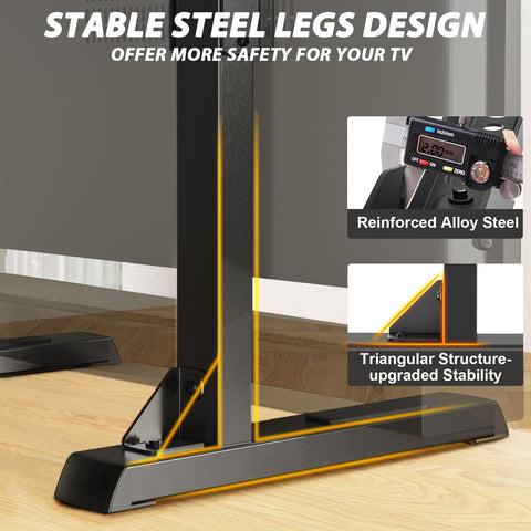 TAVR Furniture VESA 800x500 compatibility covers a wide TV range.