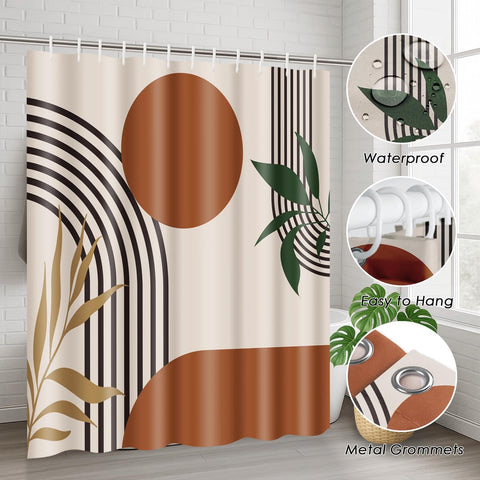 tayney waterproof polyester curtain resists moisture and is easy to clean