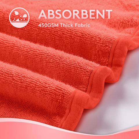 TBEZY hooded towel after swim, snug and secure with hood