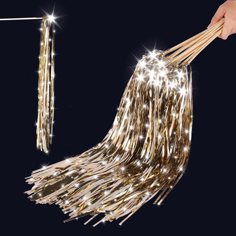 TBOLLY wedding wand set with LED tinsel for dazzling send-off moments