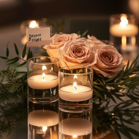 TBWIND flower-display clear vase to showcase stems with minimal fuss