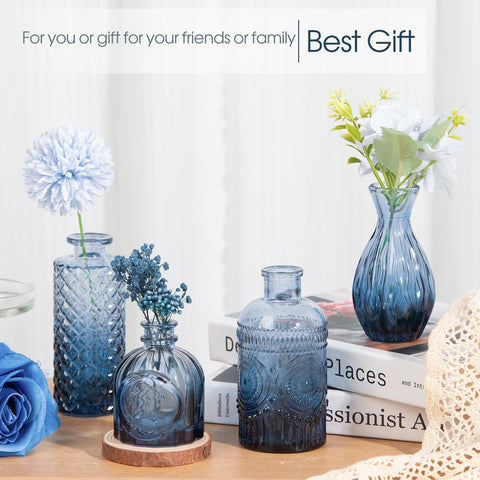 TBWIND mini bud vases offer varied shapes for creative displays