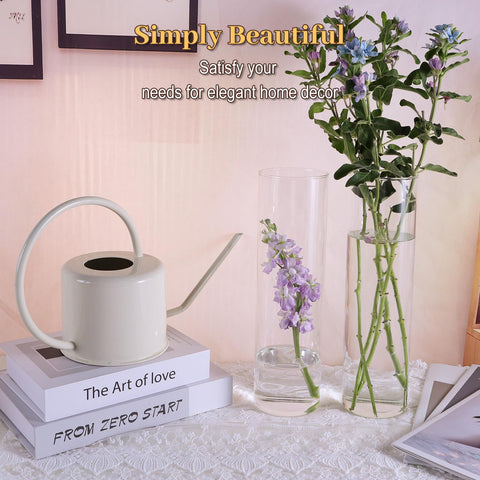 TBWIND 3.35-inch opening vase ideal for bouquets and layered centerpieces