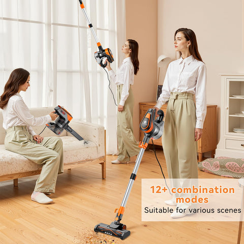 TC-JUNESUN ergonomic hose with adjustable reach for high shelves and tight spots