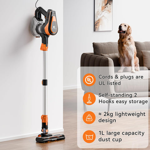 TC-JUNESUN ten-plus cleaning modes tailor suction to surfaces and tasks