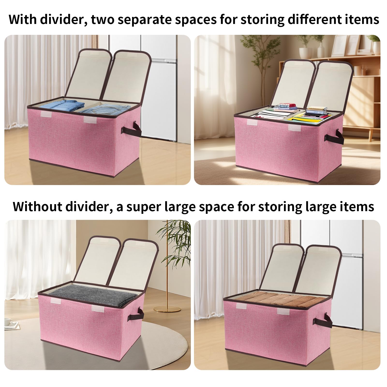 Dustproof and moisture-resistant fabric protects belongings