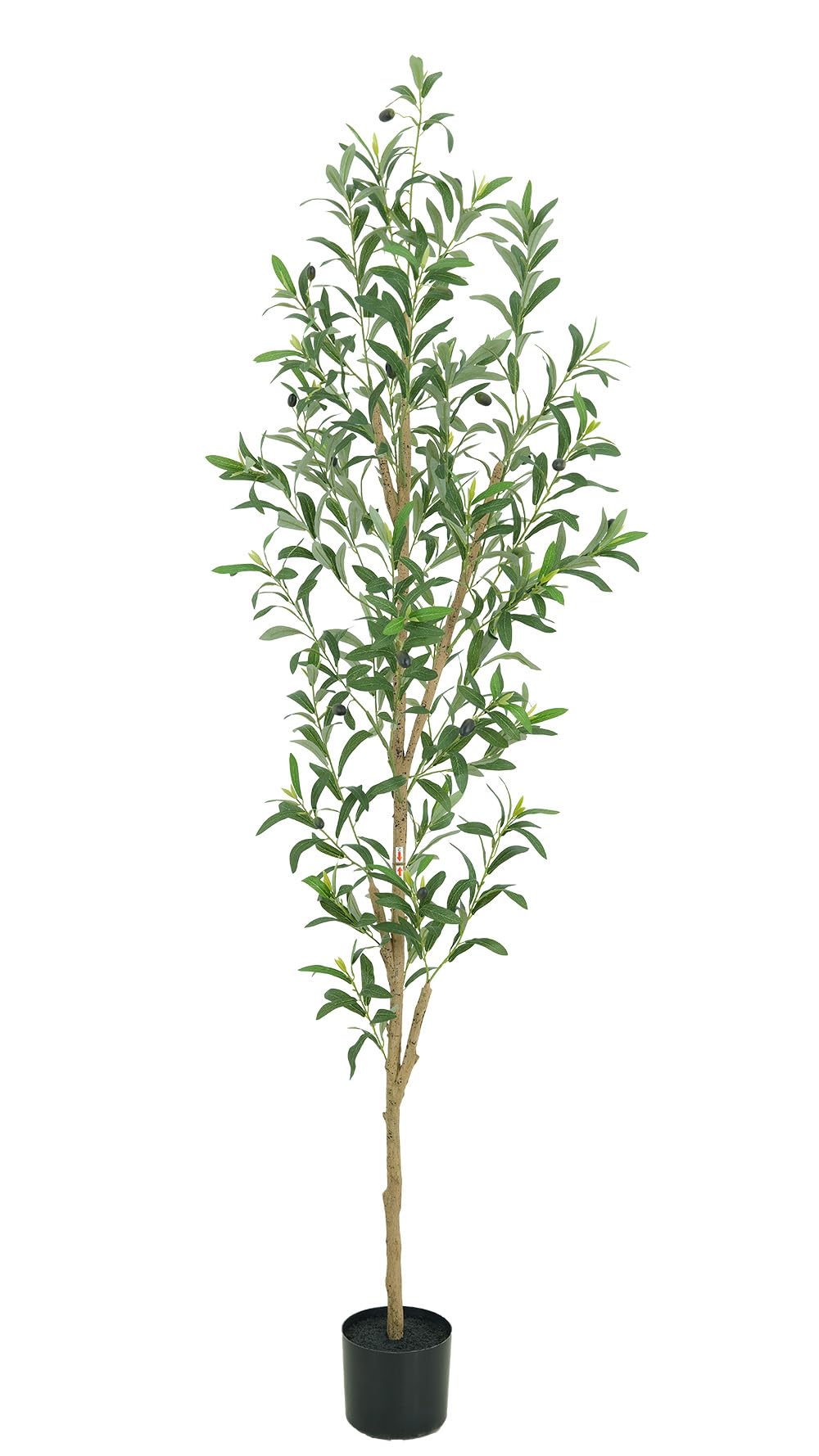 TDIAOL 6ft artificial olive tree leaves provide vibrant year-round greenery for indoor spaces