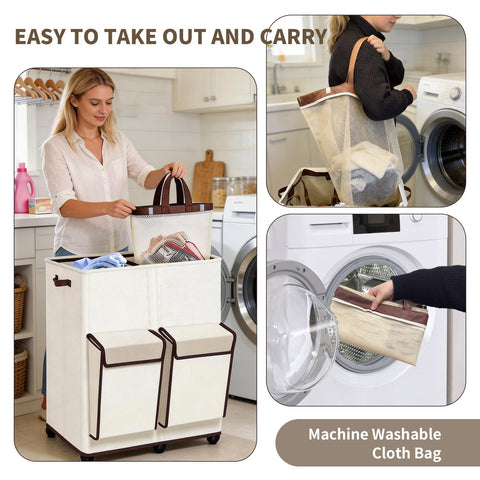 TDMCKRSHWAY four 360-degree wheels enable smooth room-to-room mobility.