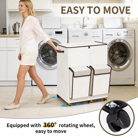 TDMCKRSHWAY lid conceals laundry and helps control odors.