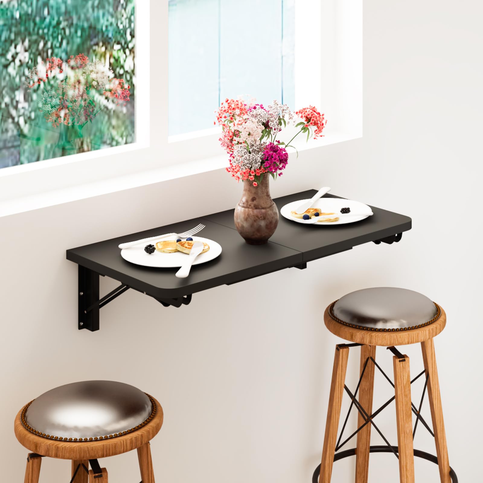 TEAMIX heavy-duty steel brackets ensure strong, durable support.