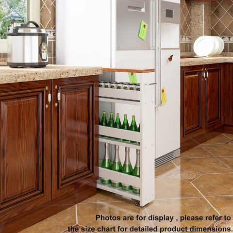 Teamix rolling cart on smooth wheels for enhanced pantry organization
