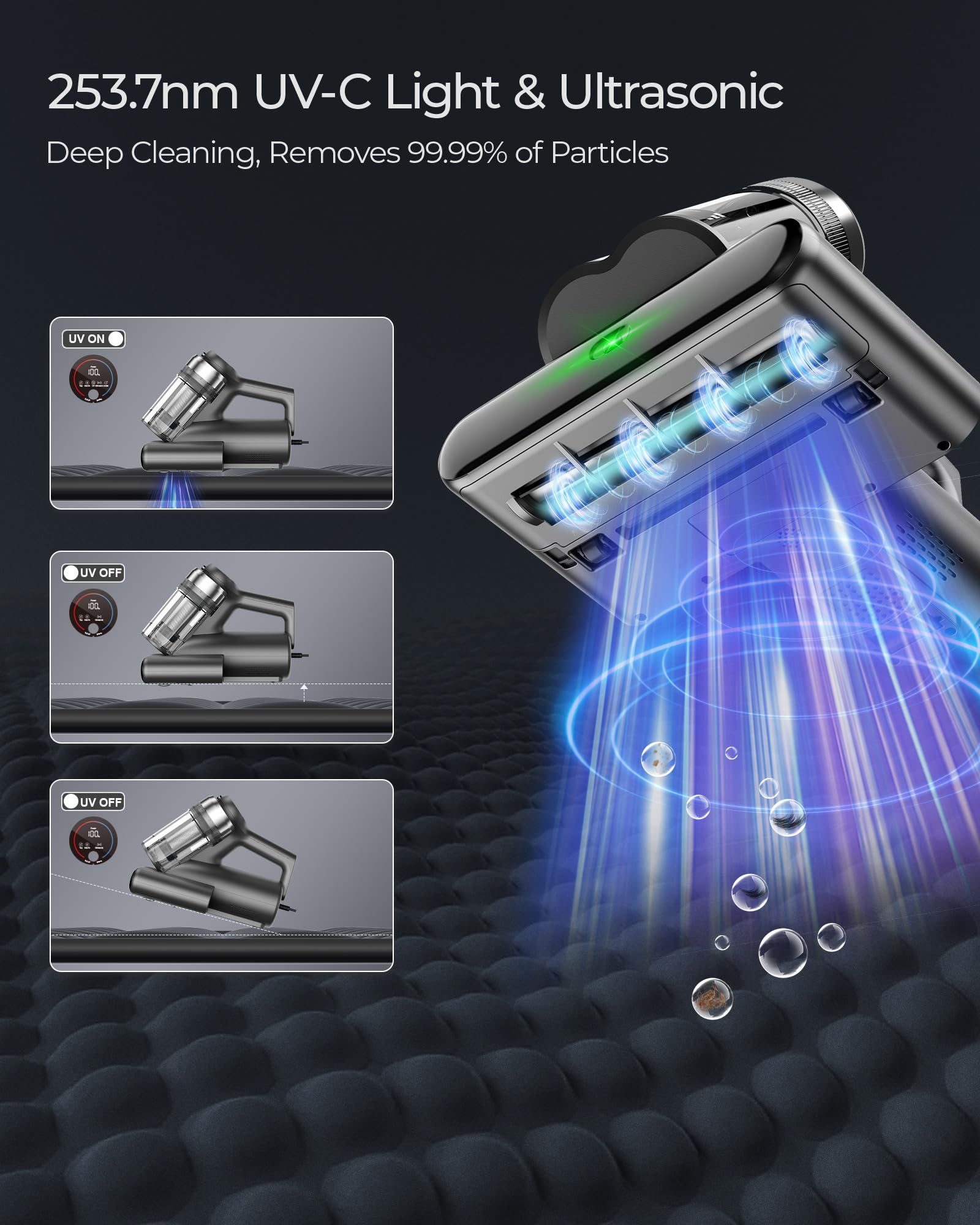 Teant ultrasonic 40kHz helps loosen embedded debris in fabrics