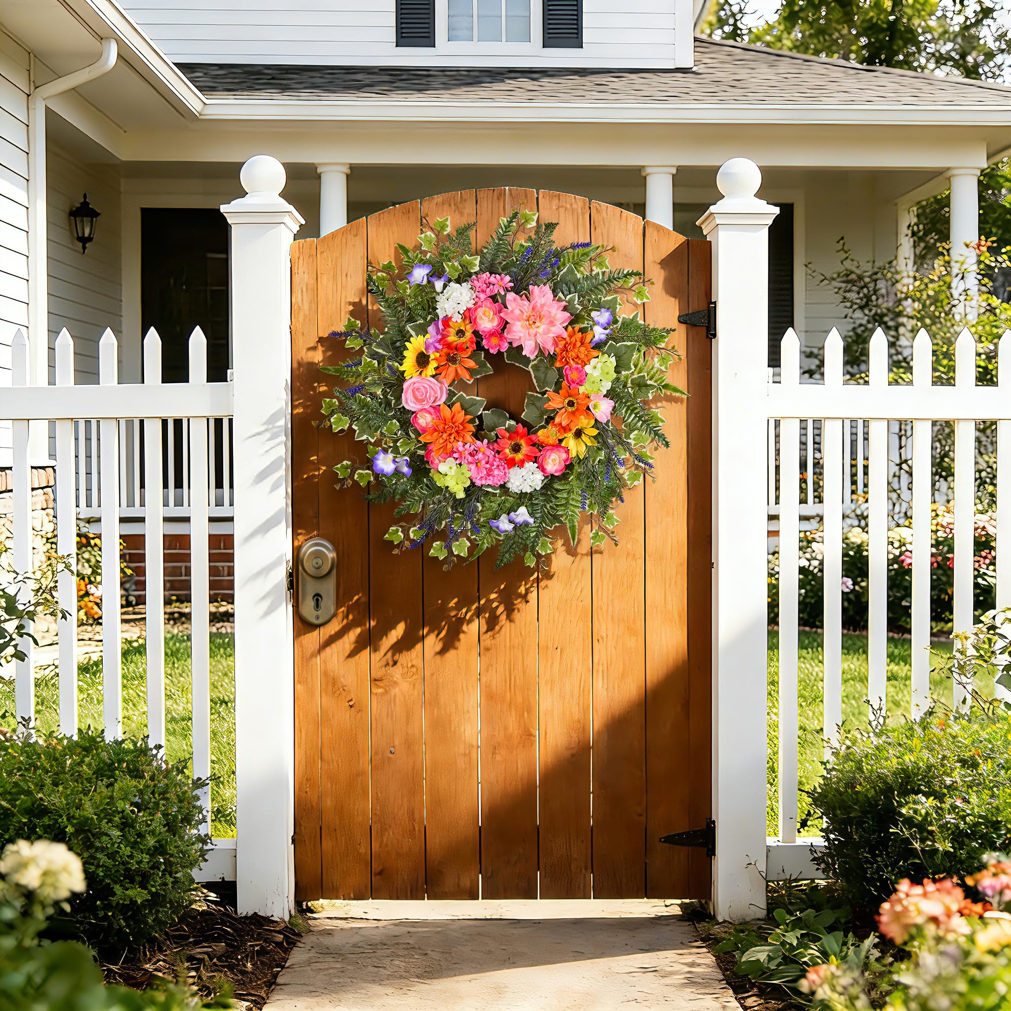 TechKen daisy and hydrangea mix captures cheerful garden-inspired color.