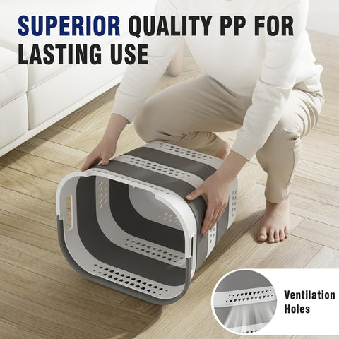TECHMILLY durable breathable plastic prevents odors during long storage.