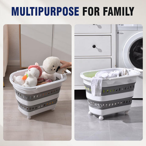TECHMILLY multi-functional storage organization versatile for clothes, toys, and towels.