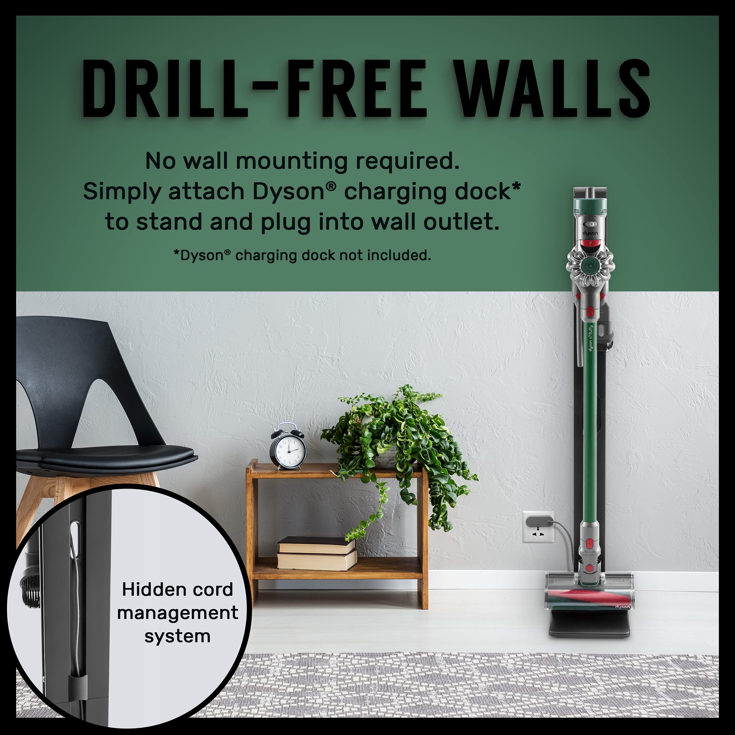 TechOrbits Docking Station drill-free mounting kit for quick setup