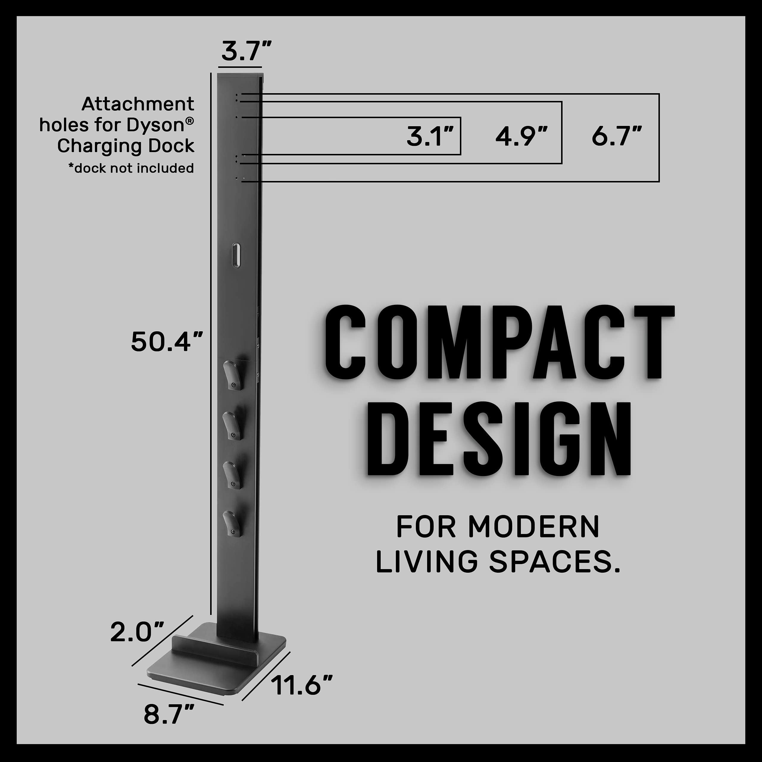 TechOrbits Docking Station compact footprint design suitable for tight spaces